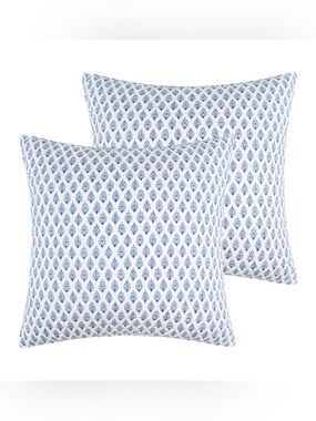 Levtex Home CLARA BLUE EURO SHAM SET OF 2